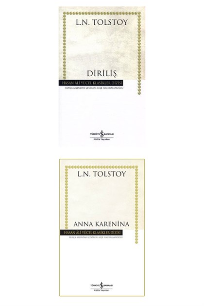 Diriliş- Anna Karenina Lev Nikolayeviç Tolstoy Kitap Seti