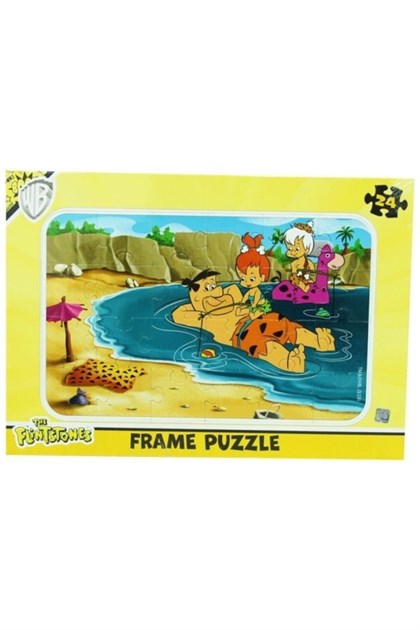 Mabbels Çocuk Puzzle 24 Parça Frame Taş Devri