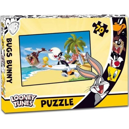 Mabbels Çocuk Puzzle 70 Parça Looney Tunus