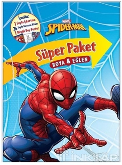 Marvel Spider-Man Süper Paket Boya ve Eğlen