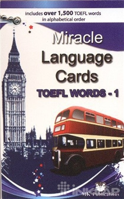 Miracle Language Cards TOEFL Words - 1