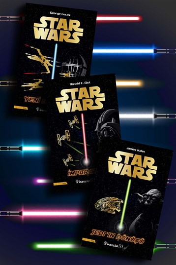 Star Wars- Yeni Bir Umut- İmparator- Jedi'in Dönüşü Kitap Seti