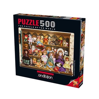 Büyükannemin Koleksiyonu 500 Parça Çocuk Puzzle
