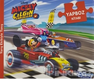 Disney Mickey ve Çılgın Yarışçılar - Yapboz Kitabı