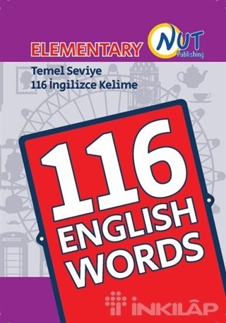 Elementary 116 English Words Kartları