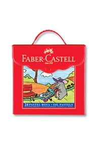 Faber Pastel Boya Pls Çantalı 24 Renk