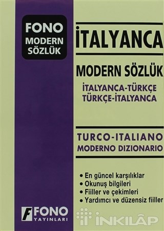 İtalyanca Modern Sözlük (İtalyanca / Türkçe - Türkçe / İtalyanca)
