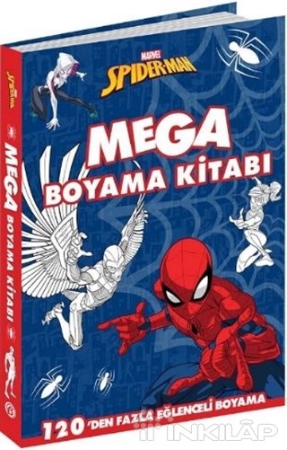 Marvel Spider-Man Mega Boyama Kitabı