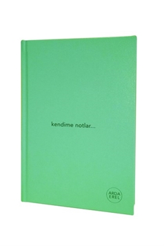 Kendime Notlar Arda Erel Defter (Lila) resmi
