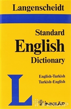 Langenscheid Standard English Dictionary English-Turkish Turkish-English resmi