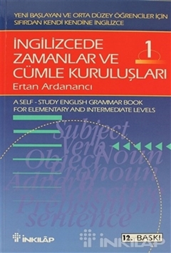İngilizcede Zamanlar ve Cümle Kuruluşları Cilt: 1 resmi