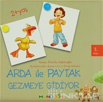 Arda ile Paytak Gezmeye Gidiyor 3. Kitap resmi