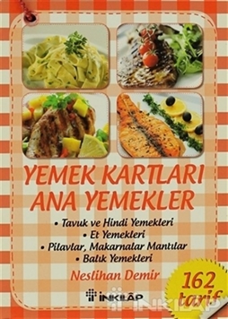 Yemek Kartları - Ana Yemekler resmi