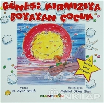 Güneşi Kırmızıya Boyayan Çocuk resmi