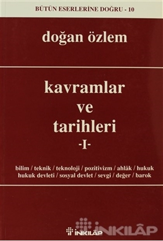 Kavram ve Düşünce Tarihi Çalışmaları - 1