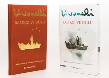 Balıkçı ve Oğlu – Ciltli resmi