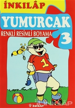 Yumurcak 3 Renkli Resimli Boyama