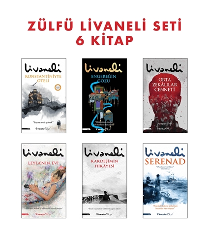 ZÜLFÜ LİVANELİ 6 KİTAP SET-1 resmi