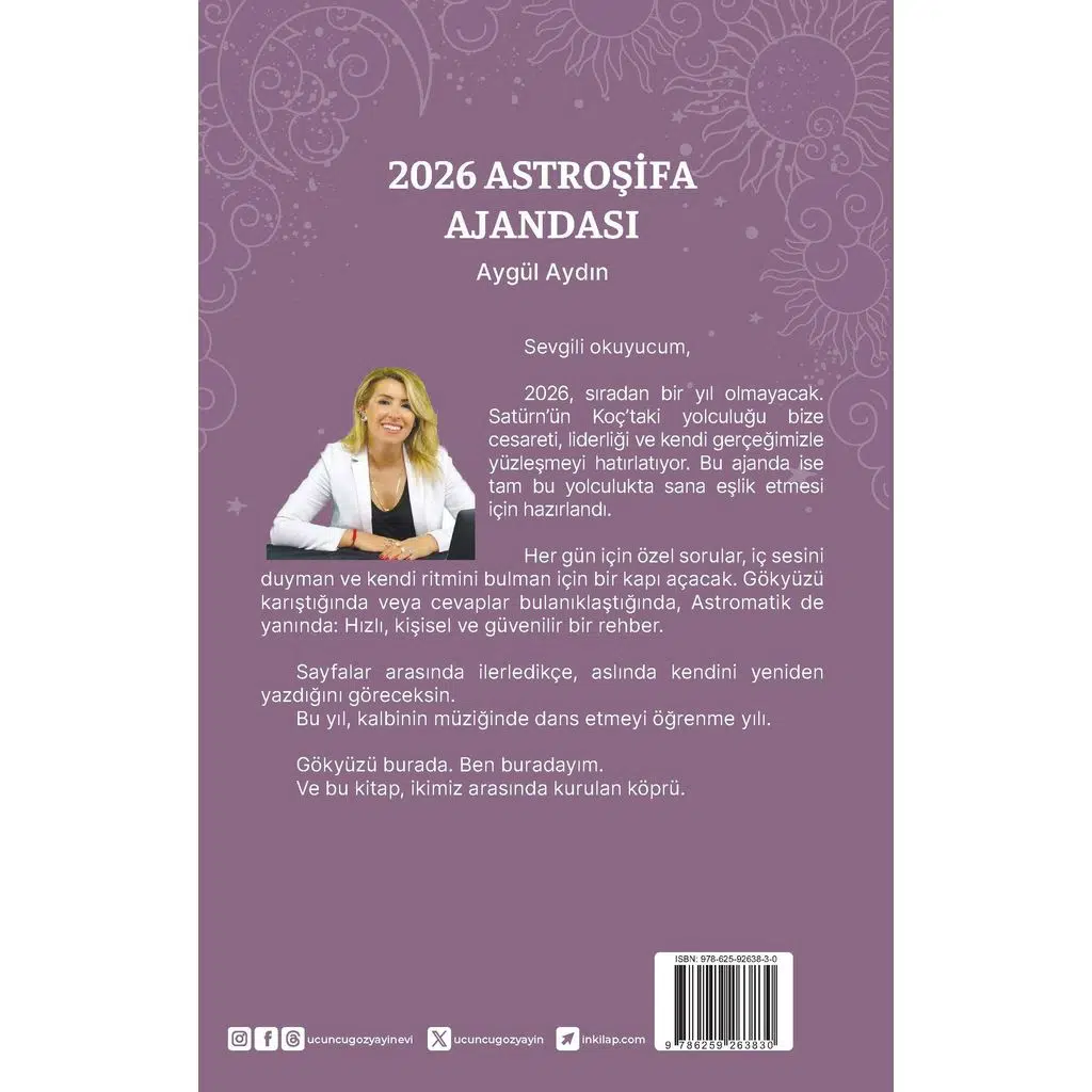 2026 Astroşifa Ajandası | Aygül Aydın 2026 Astroşifa Ajandası | Aygül Aydın