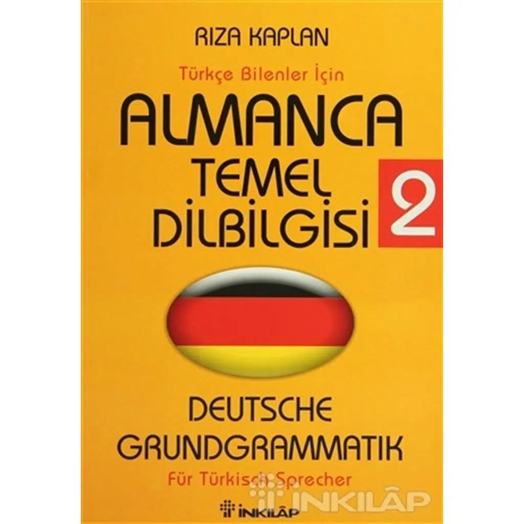 Almanca Temel Dilbilgisi 2 - Türkçe Bilenler İçin | Rıza Kaplan