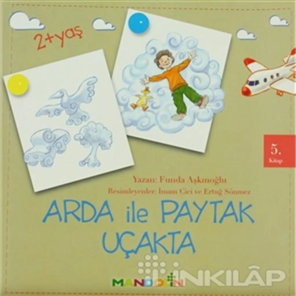 Arda İle Paytak Uçakta 5. Kitap | Funda Aşkınoğlu
