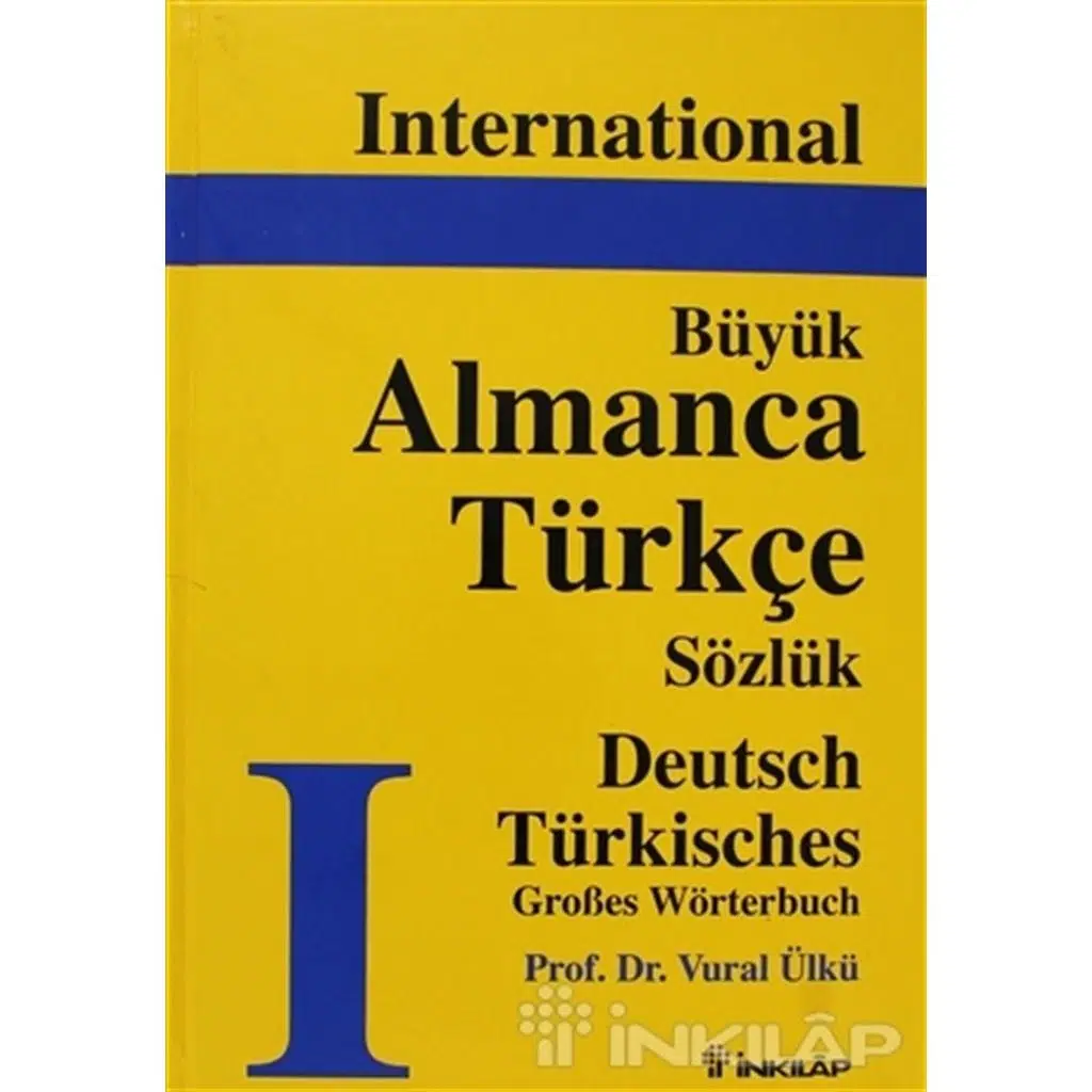 Büyük Almanca Türkçe Sözlük - Ciltli | Vural Ülkü