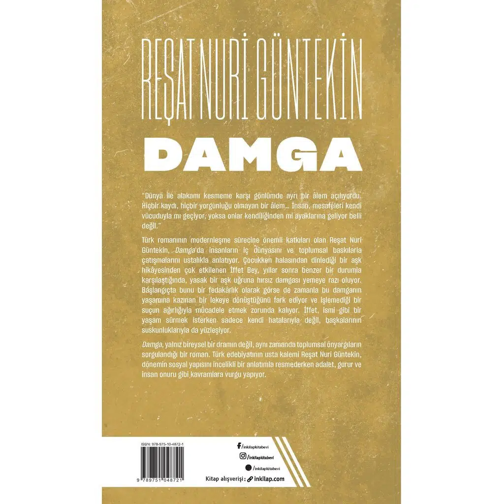 Damga | Reşat Nuri Güntekin Damga | Reşat Nuri Güntekin
