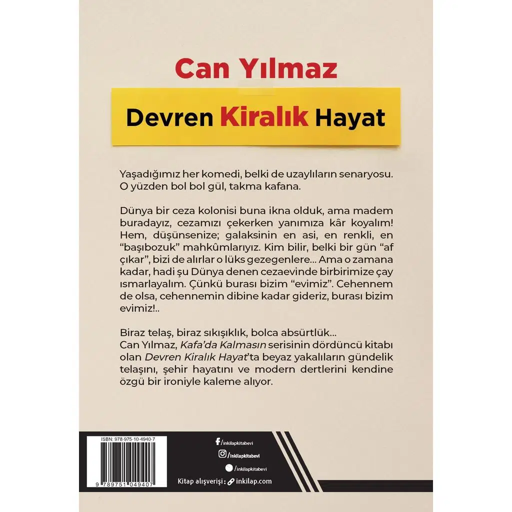 Devren Kiralık Hayat | Can Yılmaz Devren Kiralık Hayat | Can Yılmaz