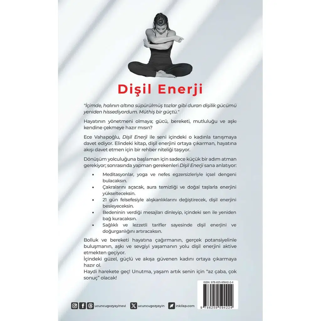 Dişil Enerji | Ece Vahapoğlu Dişil Enerji | Ece Vahapoğlu