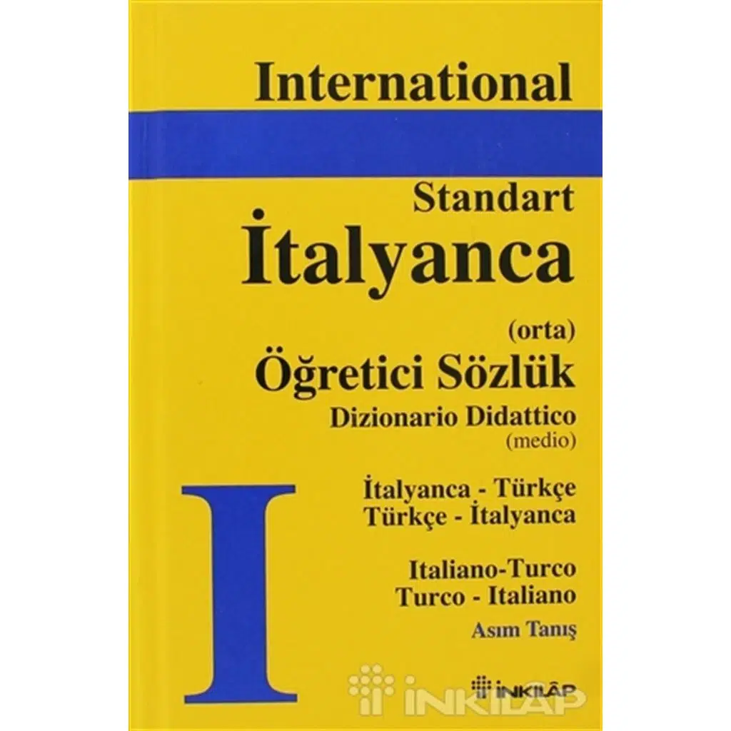 International Standart İtalyanca (Orta) Öğretici S | Asım Tanış