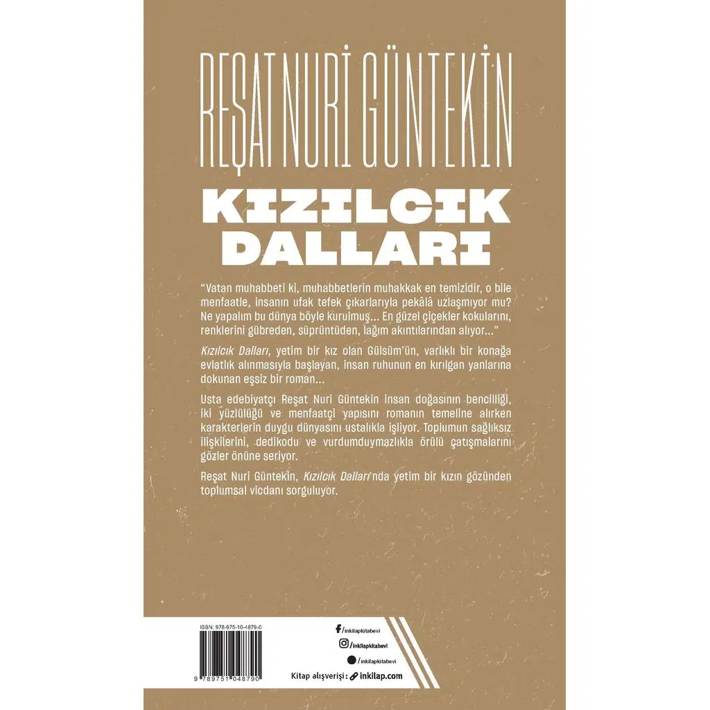 Kızılcık Dalları | Reşat Nuri Güntekin Kızılcık Dalları | Reşat Nuri Güntekin