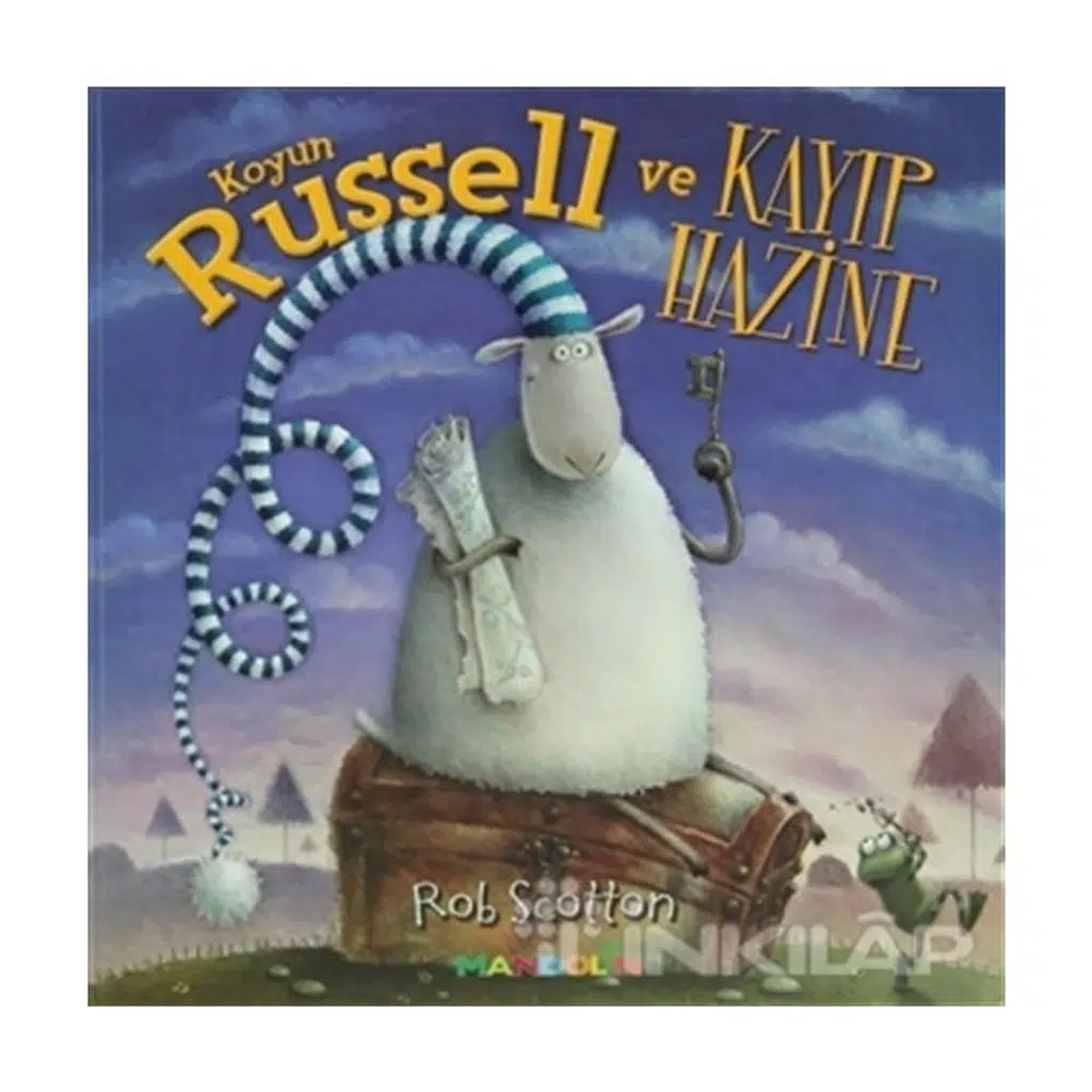 Koyun Russell Ve Kayıp Hazine | Rob Scotton Koyun Russell Ve Kayıp Hazine | Rob Scotton
