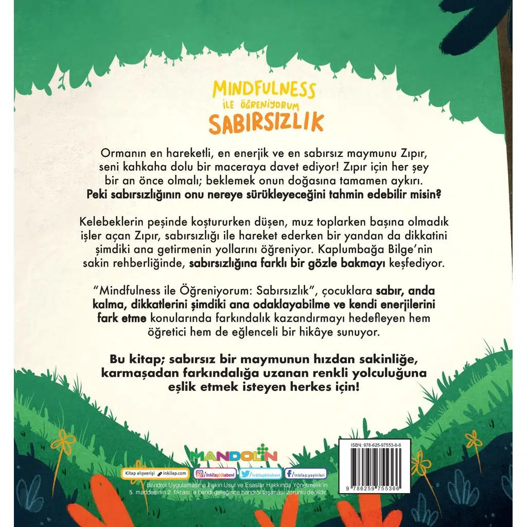 Mindfulness İle Öğreniyorum Sabırsızlık | Zümra Atalay Mindfulness İle Öğreniyorum Sabırsızlık | Zümra Atalay