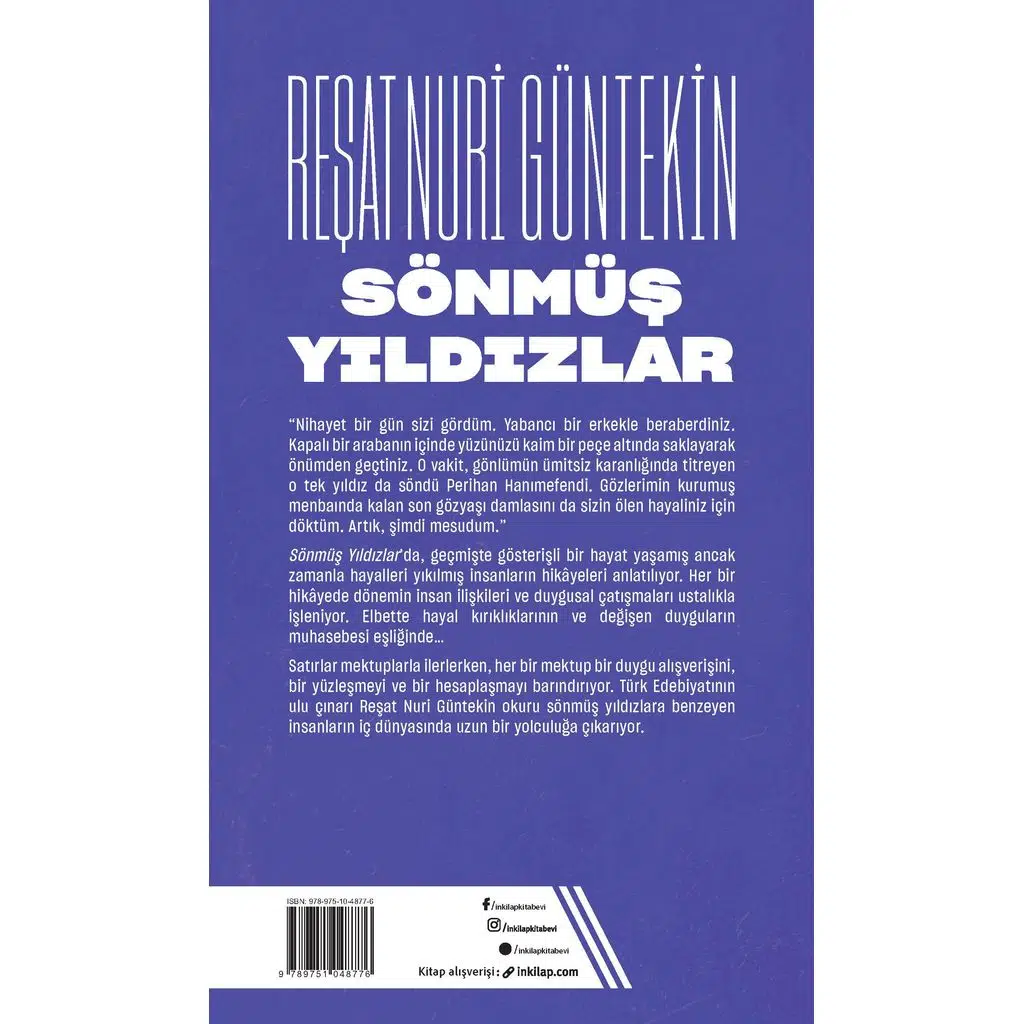 Sönmüş Yıldızlar | Reşat Nuri Güntekin Sönmüş Yıldızlar | Reşat Nuri Güntekin