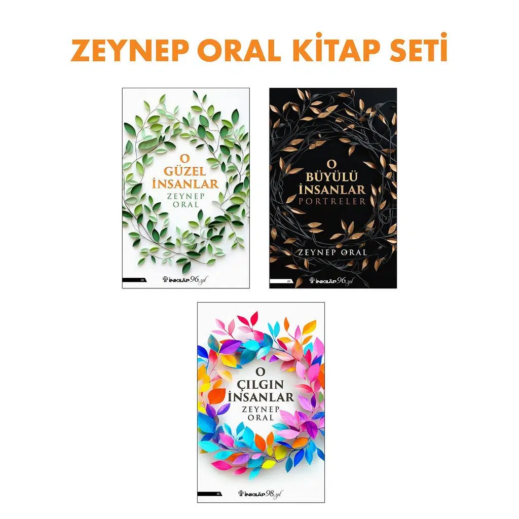 ZEYNEP ORAL SET KİTAPLAR | Zeynep Oral