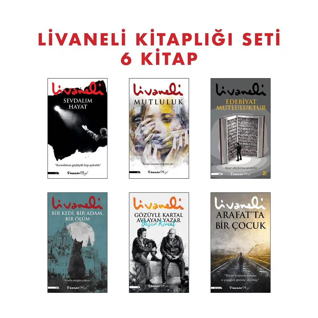 ZÜLFÜ LİVANELİ 6 KİTAP SET-4 | Zülfü Livaneli